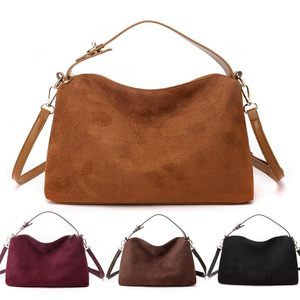 Suede Tote Bag Suede Satchels Bag Vintage Top Handle Handbag Faux :D
